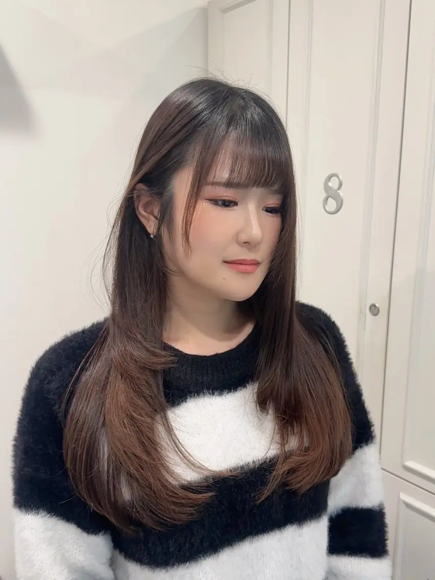 ロング 韓国風ヘア レイヤーカット nana l 韓国スタイル౨ৎのその他イメージ