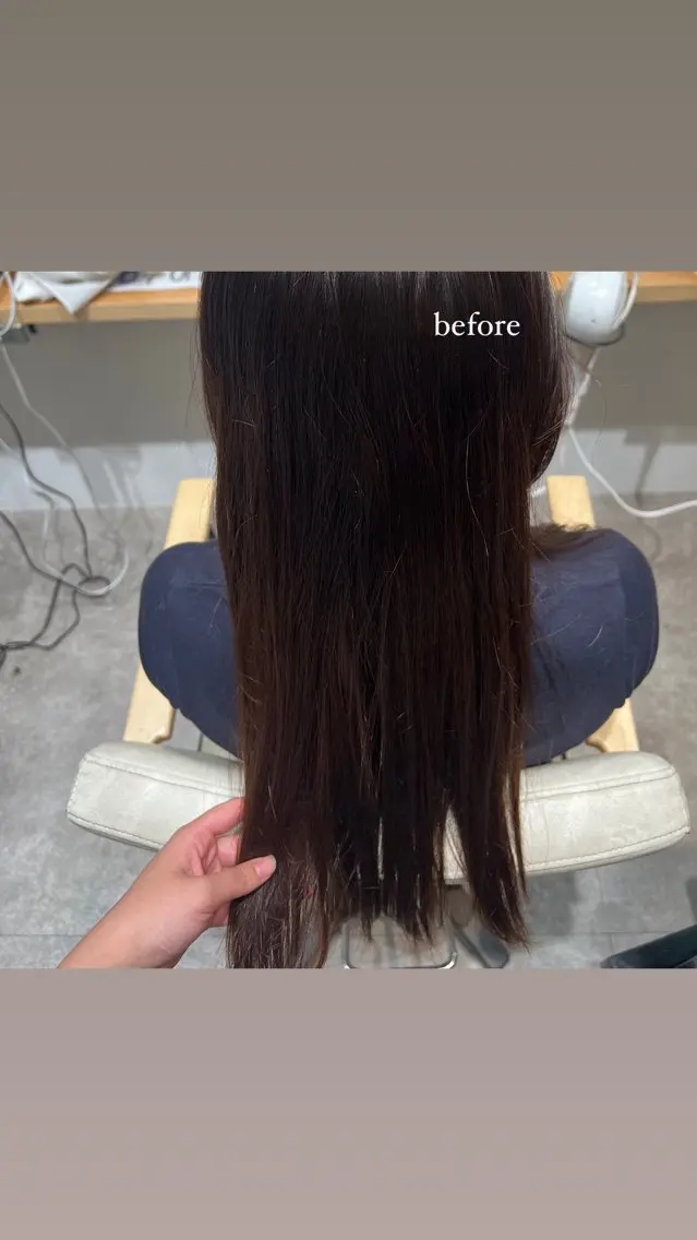 カラー ブリーチ ブリーチなしカラー taharu🌺/ カットモデル募集中のヘアスタイル