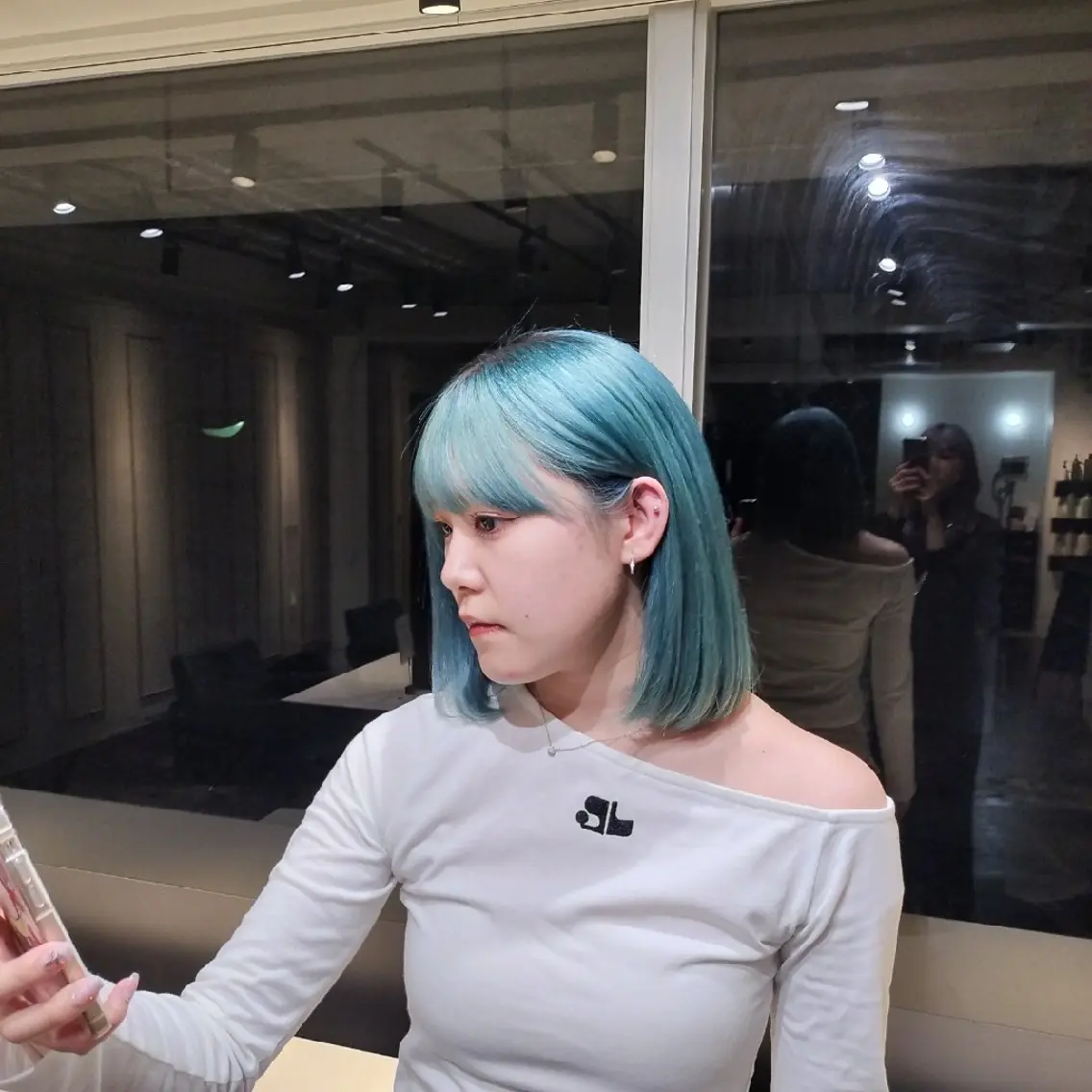 カラー ミディアム 🔅モデル様募集中 🔅にしやまゆいのヘアスタイル