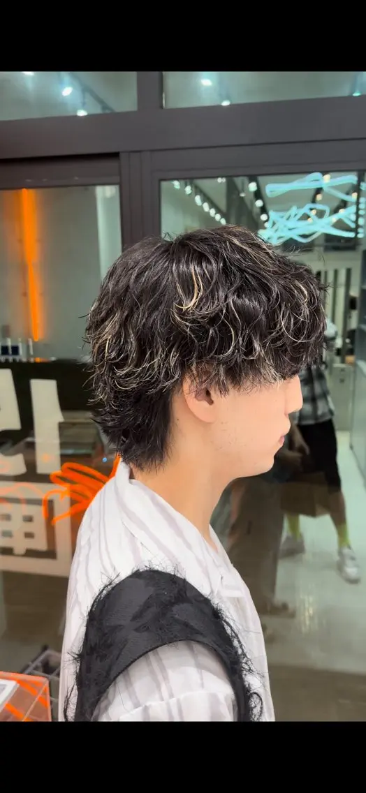 パーマ メンズ 当日予約⭕️ 太田のヘアスタイル