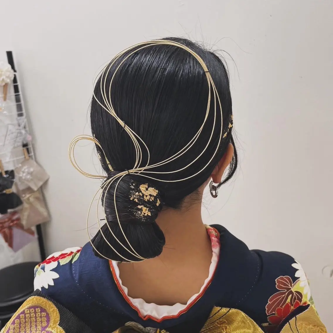 ヘアアレンジ 卒業式のヘアスタイル 着付け ヘアセットサロン ココのヘアスタイル