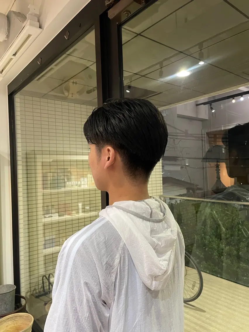 メンズ 沼田 彩虹\カットモデルのヘアスタイル