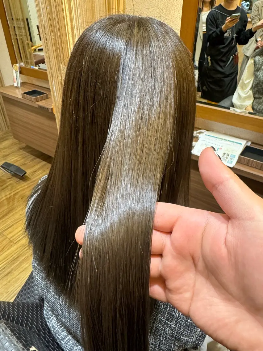 セミロング カラー ヘアアレンジ select 大森 慶斗のヘアスタイル