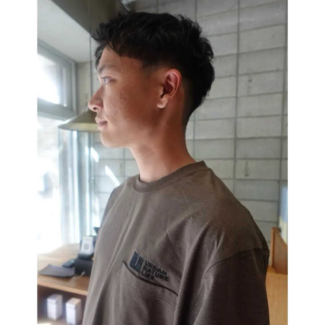men's刈り上げありショート👦🏻の写真
