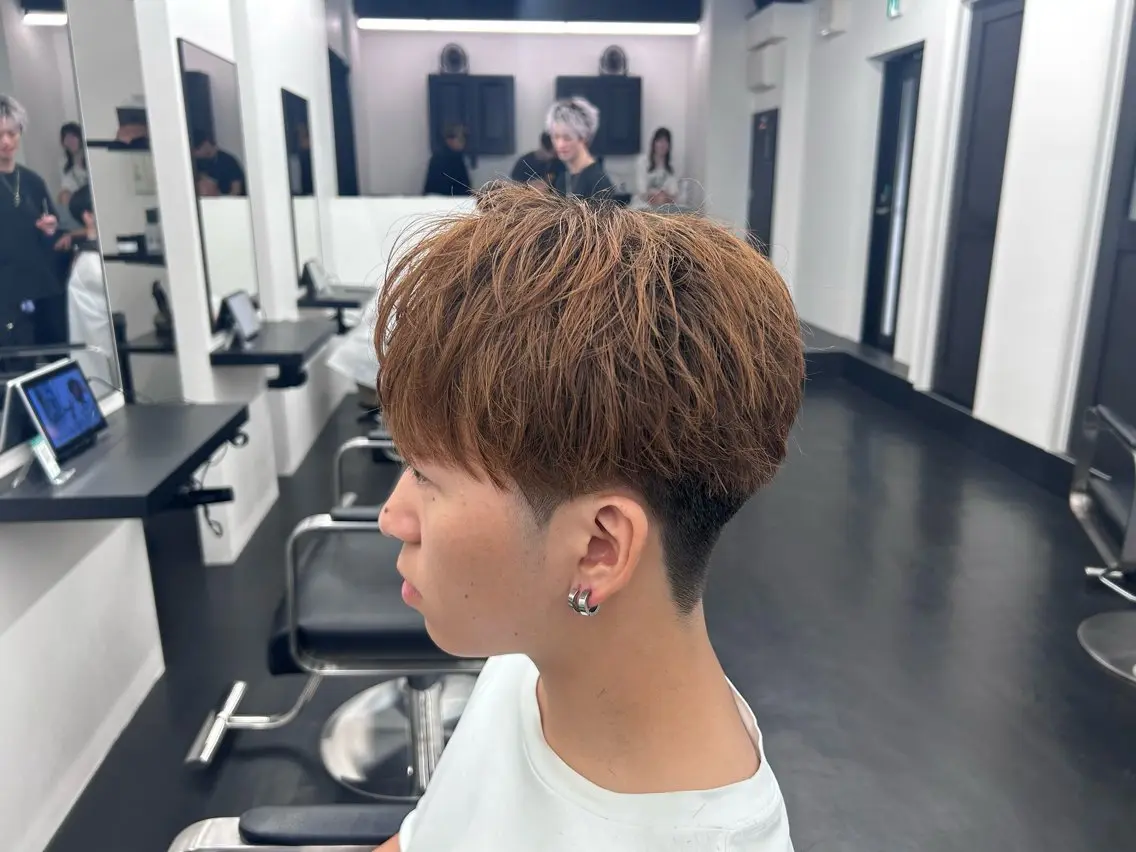 カラー メンズ カット ヘアカラー メンズ特化🔥 田上舶斗/横浜のヘアスタイル