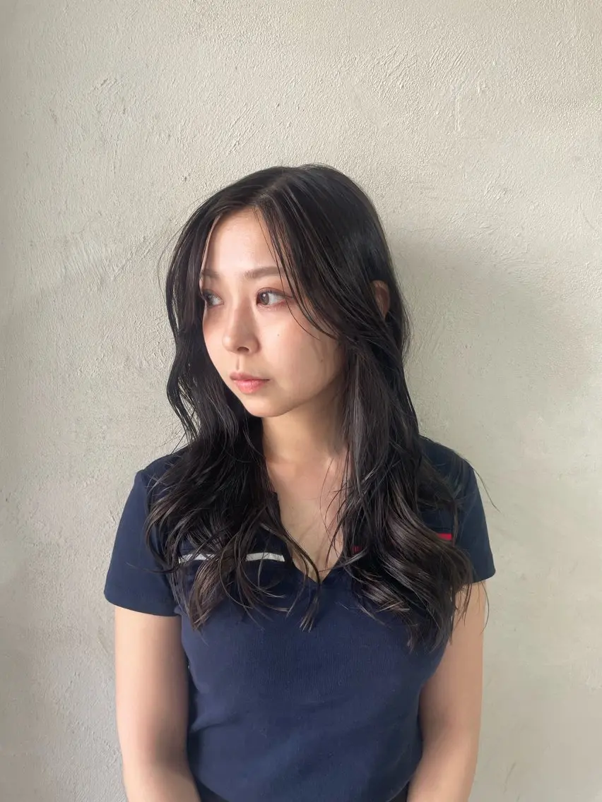 【大人気No.2】カット+艶カラー＋3STEPトリートメント¥7700の写真