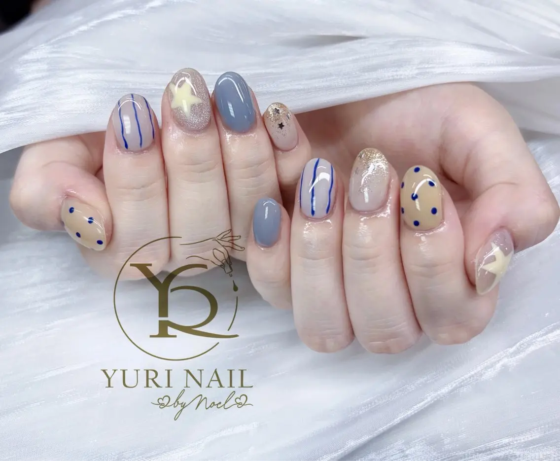 ネイル ハンドネイル フットネイル ハンドケア YURI Nail NARITAのネイルデザイン