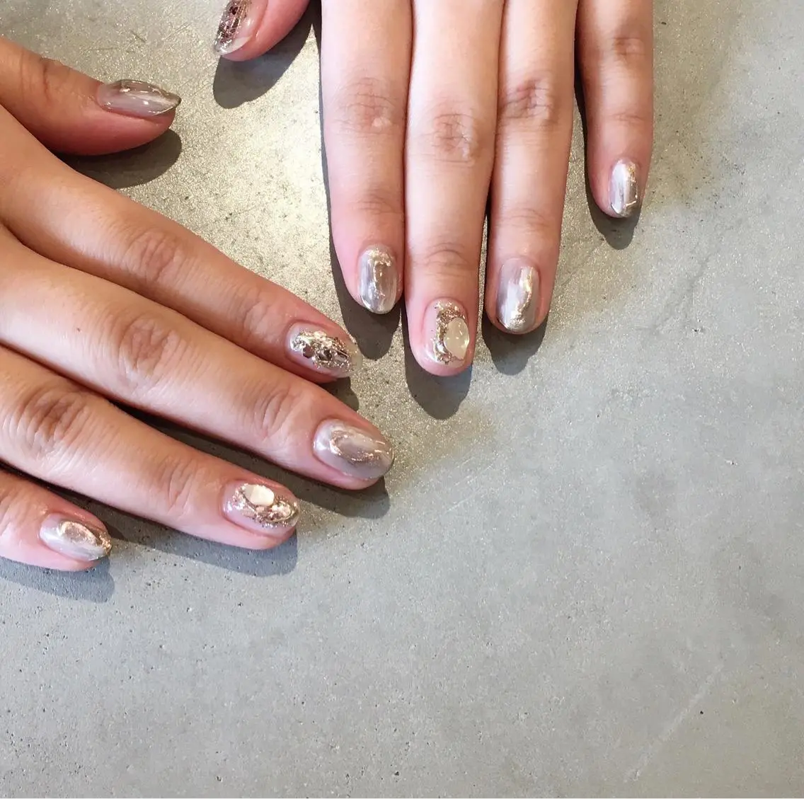 ネイル アートネイル ジェルネイル ニュアンスネイル ハンドネイル nail salon Soeurのネイルデザイン