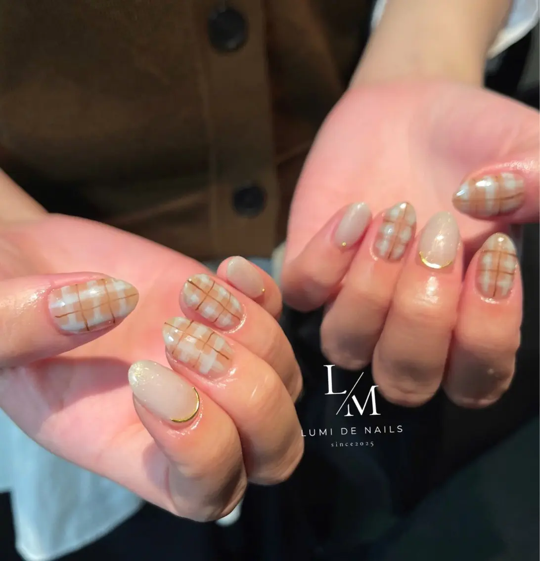ネイル ジェルネイル ハンドネイル Lumi de nailsのネイルデザイン