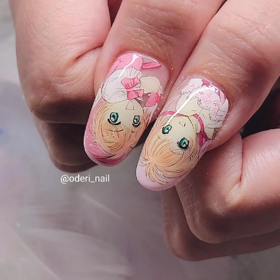 ネイル アートネイル ジェルネイル おで@ oderi_nailのネイルデザイン