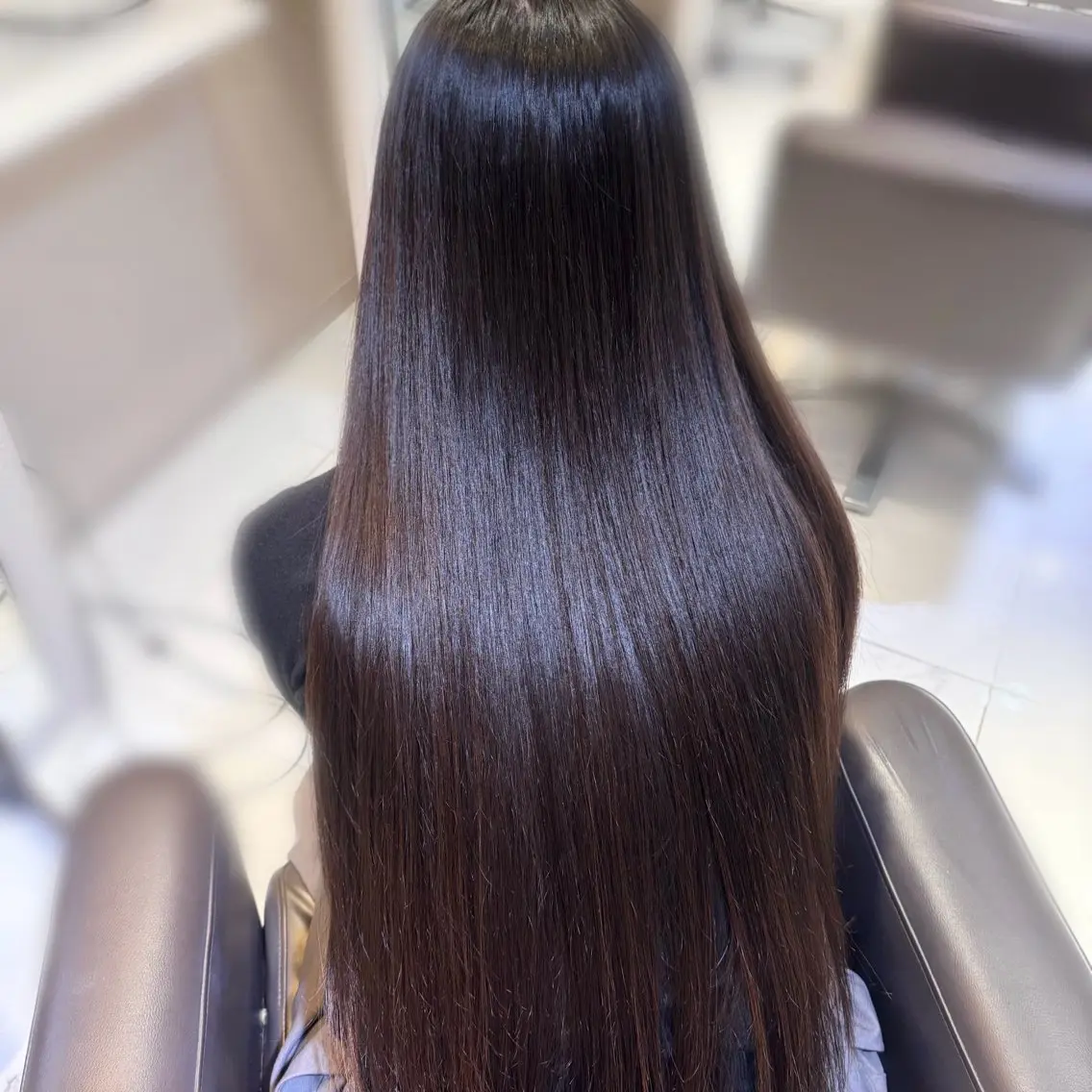 ロング トリートメント トリートメント 𝐿𝑒𝑒 四ツ橋 𝑅𝐴𝑁𝐴のヘアスタイル