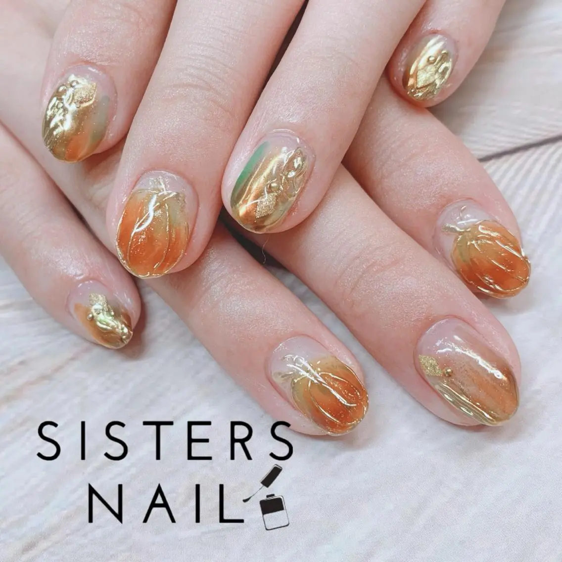 ネイル ハンドネイル ハンドケア sisters nail.fのネイルデザイン
