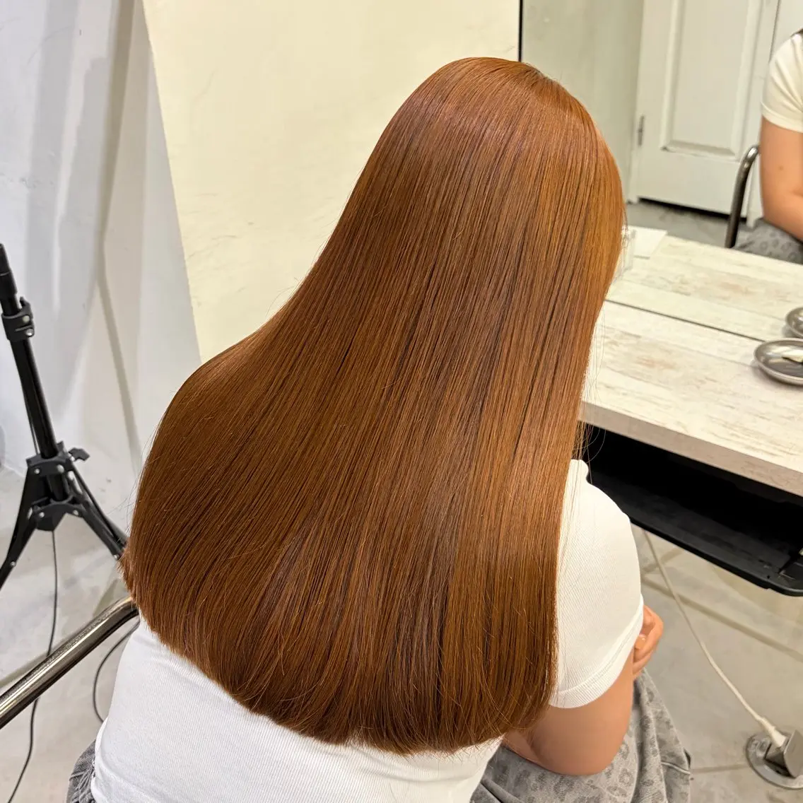 カラー ヘアカラー トリートメント 透明感カラー🩵艶髪 ⟡.· asamiのヘアスタイル
