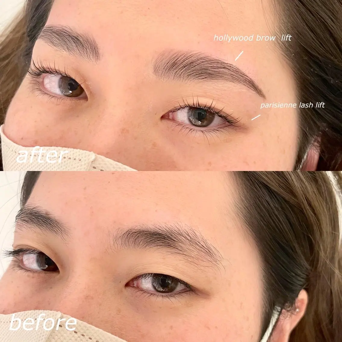 マツエク・マツパ アイブロウ ハリウッドブロウリフト パリジェンヌラッシュリフト 吉祥寺kasumi 🌛eye/browのマツエク・マツパデザイン