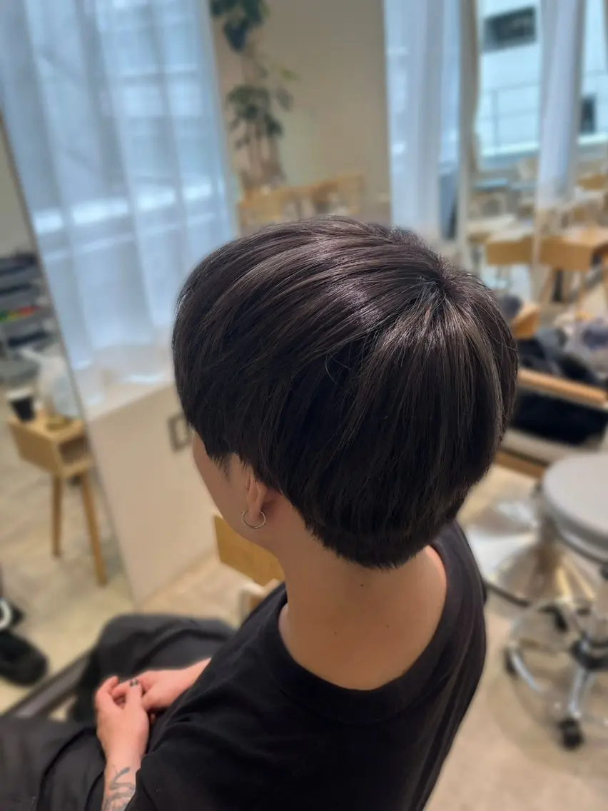 メンズ ヘアカラー れい/ 艶カラー🍀/艶髪✨のヘアスタイル