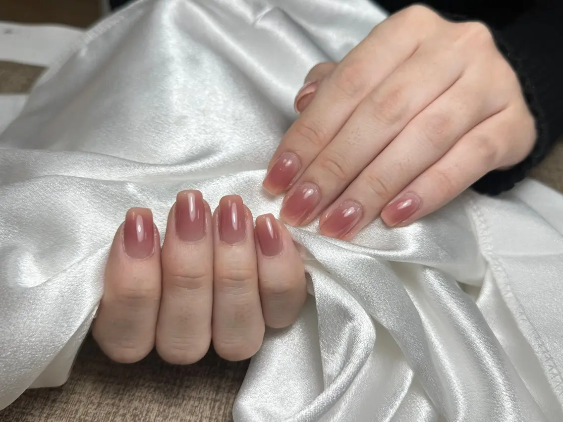 ミディアム ハンドネイル Best nail あずりのネイルデザイン