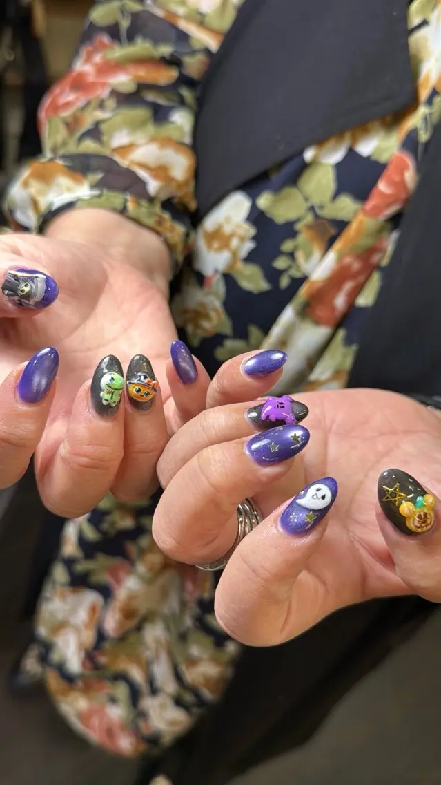 ネイル フラッシュネイル フラッシュマグ フットネイル フレンチネイル 韓国ネイル ハンドネイル SAKU nail 作島茜のネイルデザイン