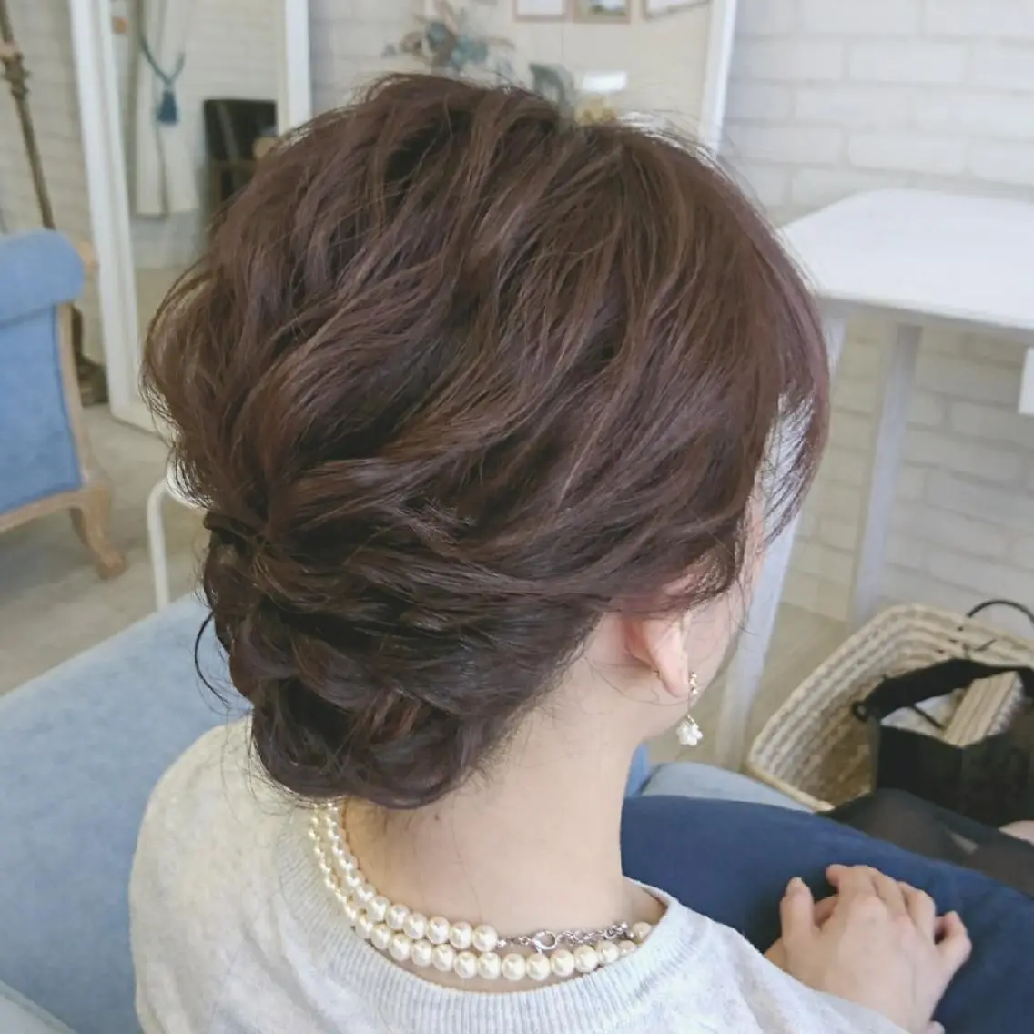 ヘアアレンジ ミディアム 植田 真理のエステ・リラクイメージ