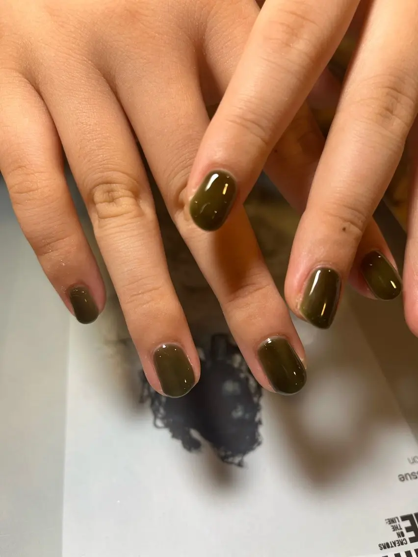 ネイル ワンカラーネイル Hi' nail yunaのネイルデザイン