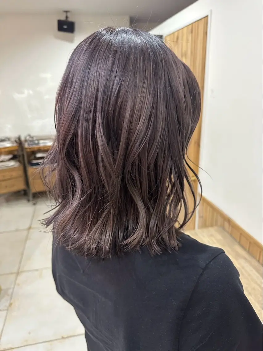 ミディアム カラー 🌈ダブルカラー🌈 💚みやのしんじ💚のヘアスタイル
