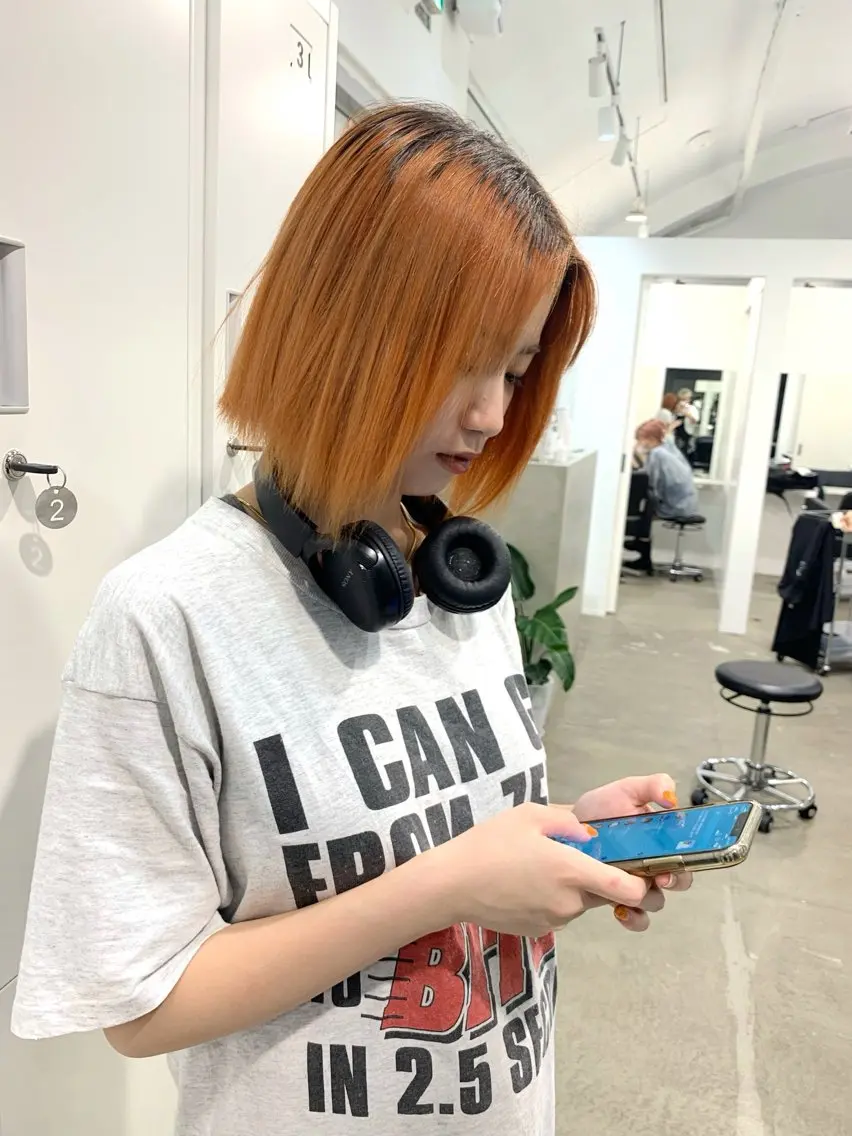 カラー 重松 丈博のヘアスタイル