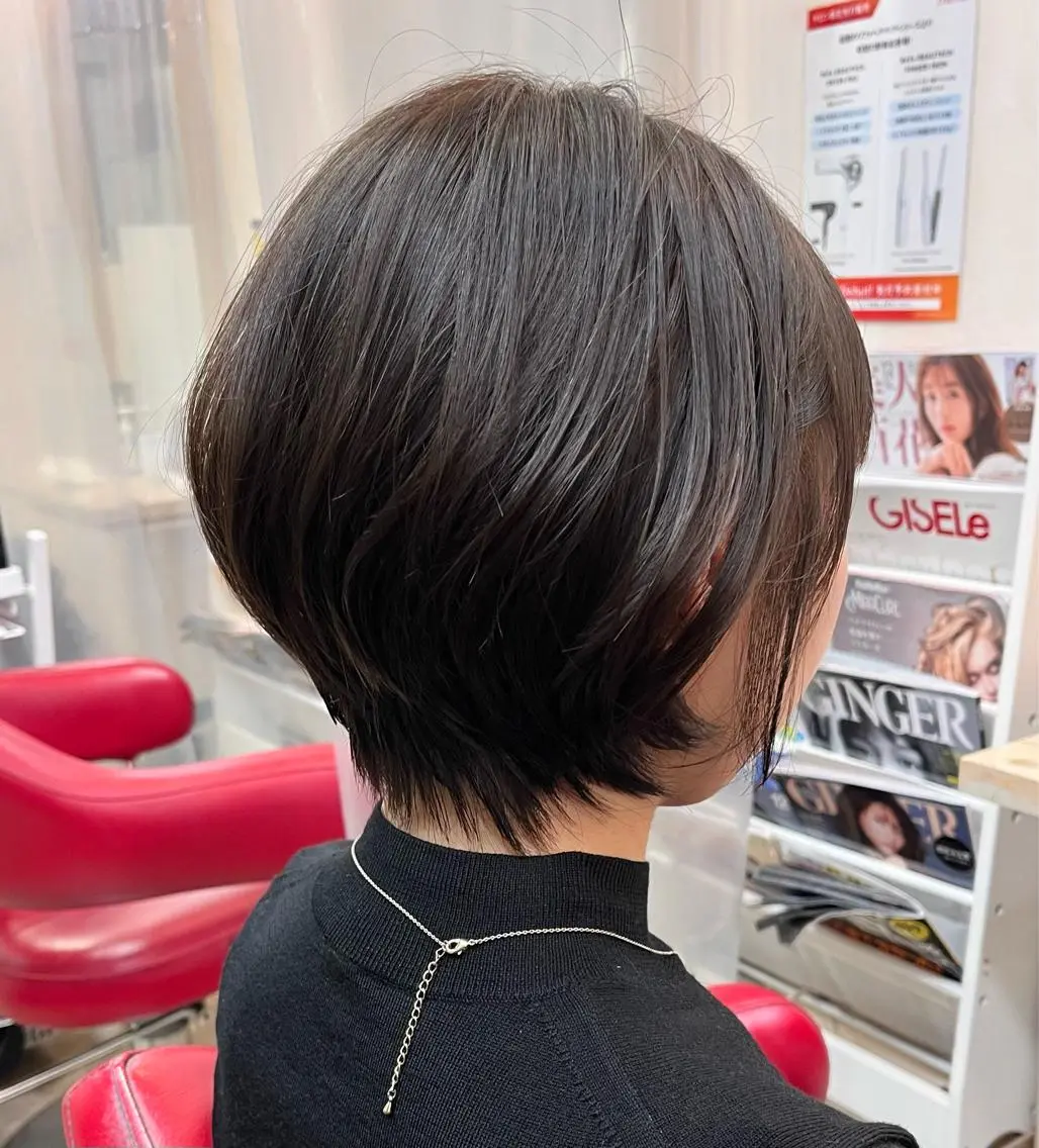 ショート カラー ショート専門 笠井翔太のヘアスタイル