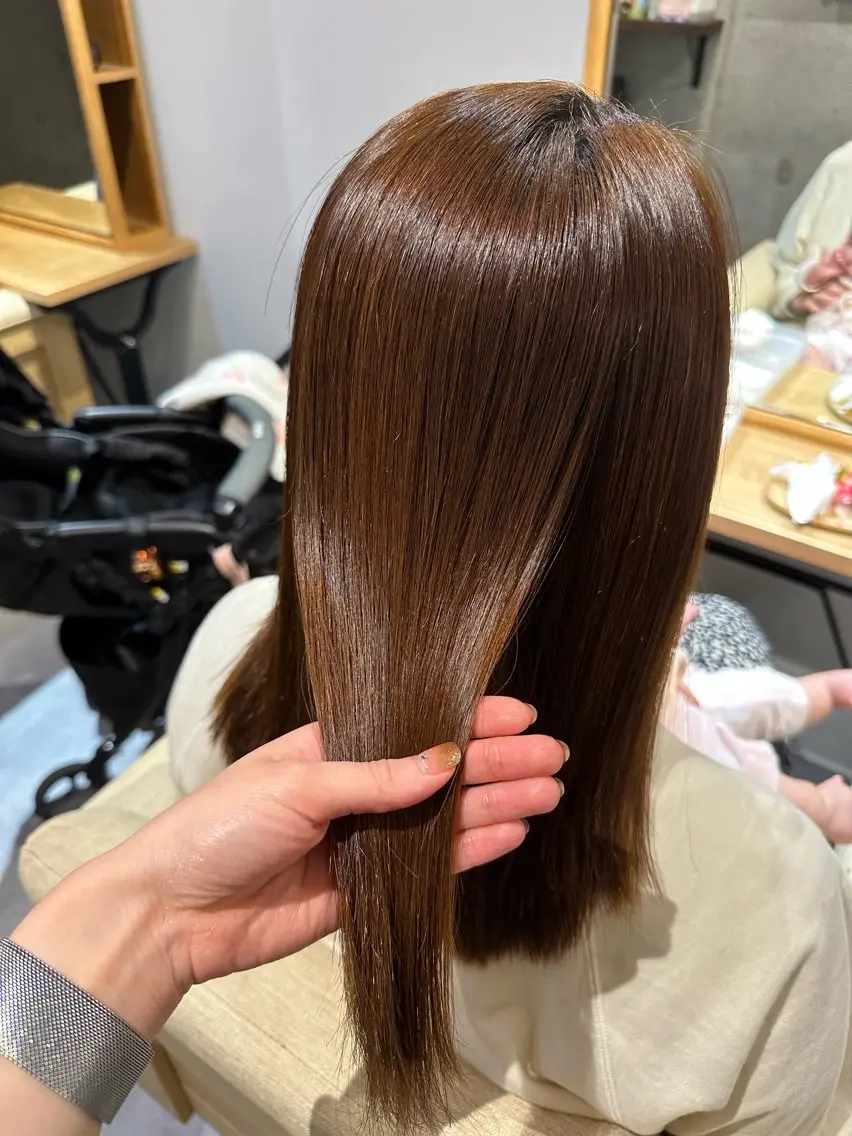 ロング SUItoFU kinaのヘアスタイル
