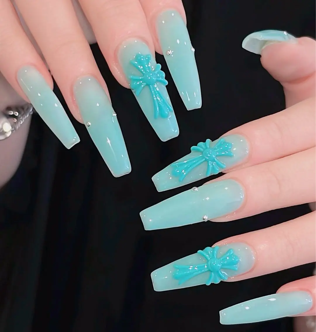 ネイル フレンチネイル ジェルネイル ガラスフレンチ ハロウィン ハート ハンドネイル H.baby Nail Salonのネイルデザイン