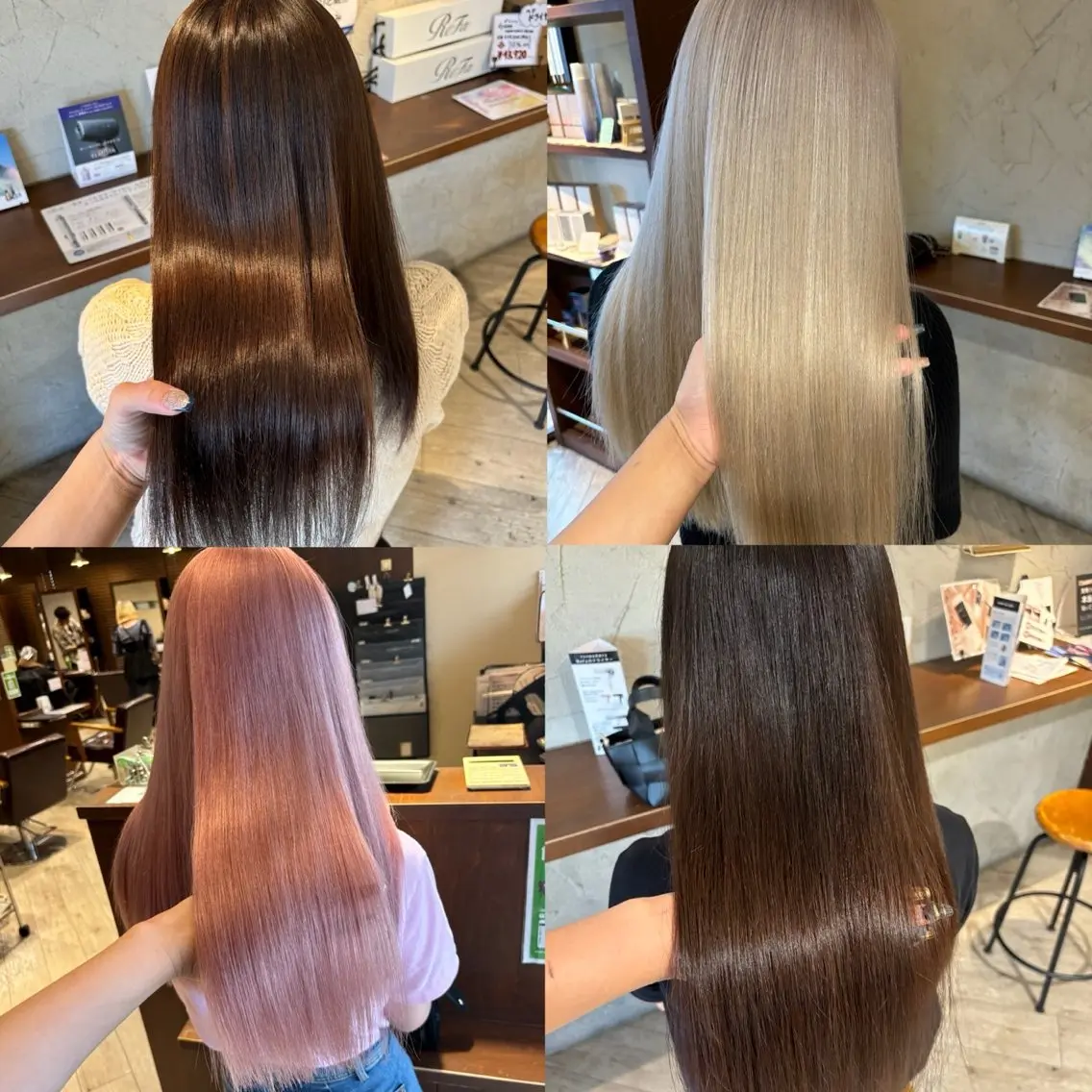 カラー LUPI 白神のヘアスタイル