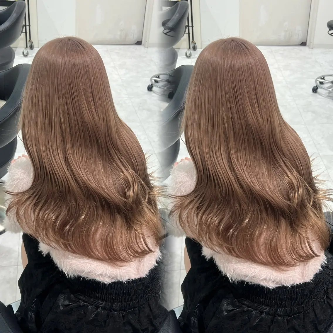カラー ヘアカラー 🩶透明感ダブル カラー🩶 maoのヘアスタイル