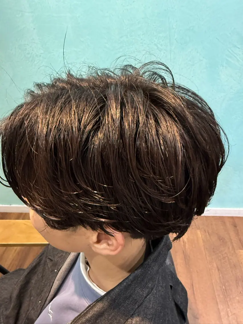 メンズ メンズパーマ 大木悠史 メンズカット✂️のヘアスタイル