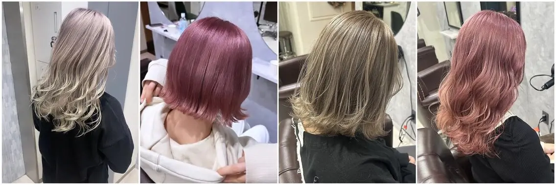 ミディアム カラー 池袋/カラー特化🎨 ロング料金なし🩵のヘアスタイル