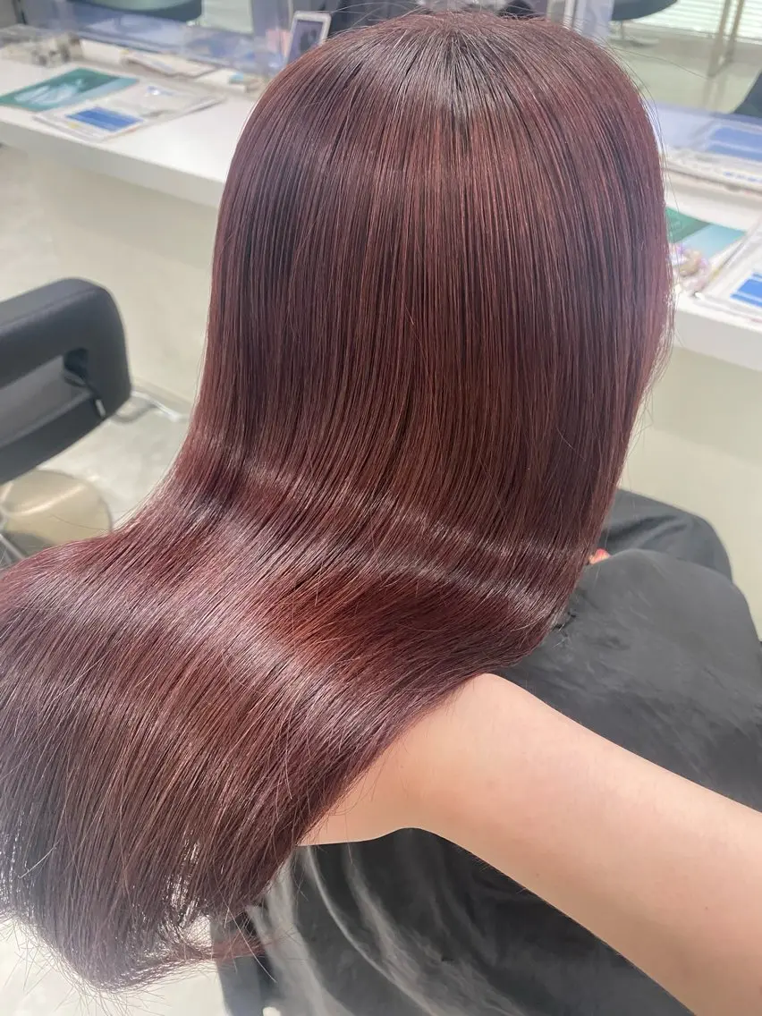 セミロング Ma2Ri /ゆるふわ暖色カラーのヘアスタイル