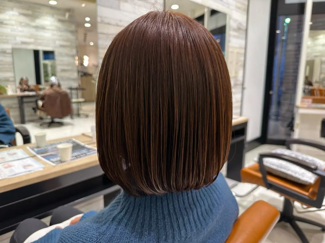 ショート カラー カット ヘアカラー トリートメント 高月 瞭のヘアスタイル