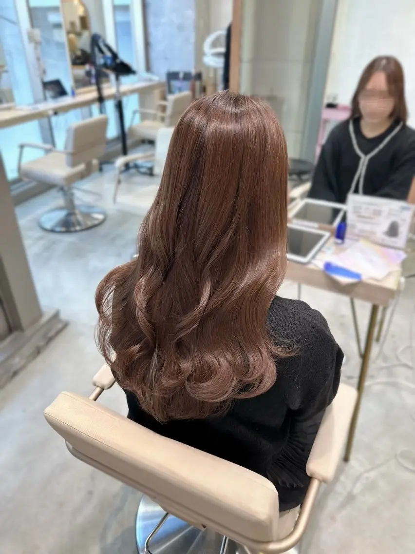 【当日予約限定！！】✨🎀カット＋ワンカラー（サロントリートメント付き）🎀✨の写真