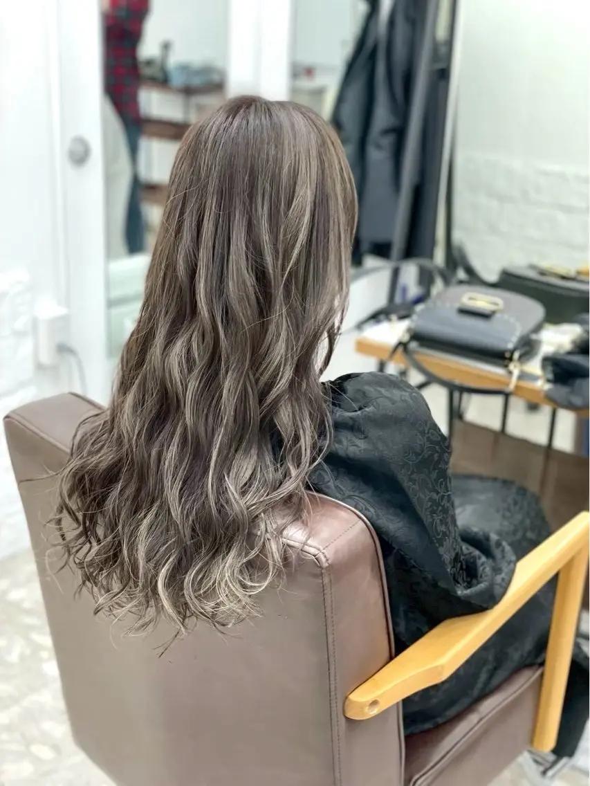ロング カラー 【髪質改善カラー】 小澤奈津美のヘアスタイル