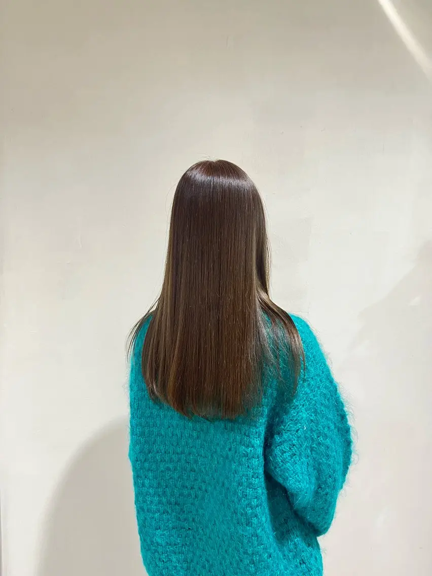 カラー アッシュ ベージュカラー ルプラボウ　小野寺 菜穂/豊橋/パーマのヘアスタイル