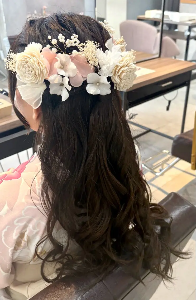 ロング ヘアアレンジ 🩵MEI🩵鶴見 ／ヘアアレンジ💫のヘアスタイル