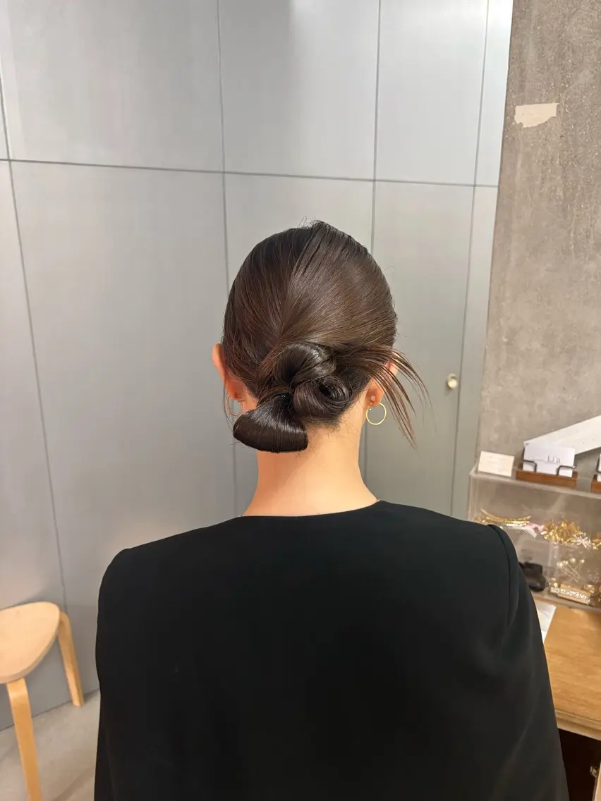 ヘアアレンジ ヘアセット Le'a  谷町🌱 ツボタホノカのヘアスタイル