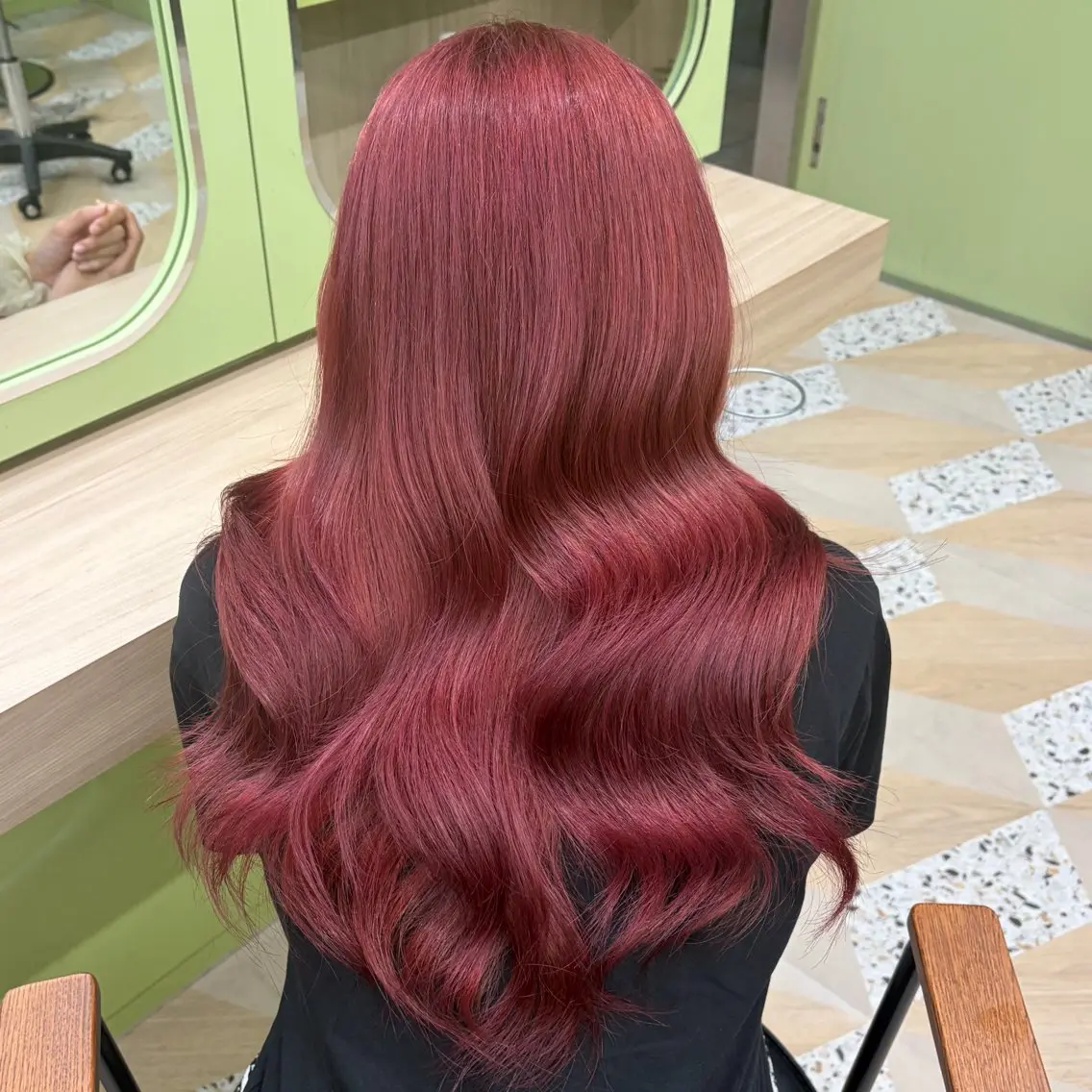 カラー ヘアカラー yuka♡/暖色系/ ブリーチなしWカラーのヘアスタイル