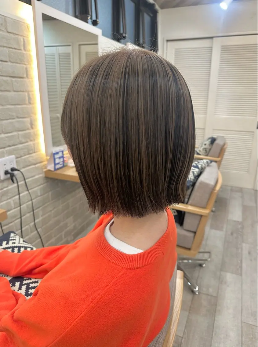 カラー ✄折橋 彩花🐶🍑のヘアスタイル