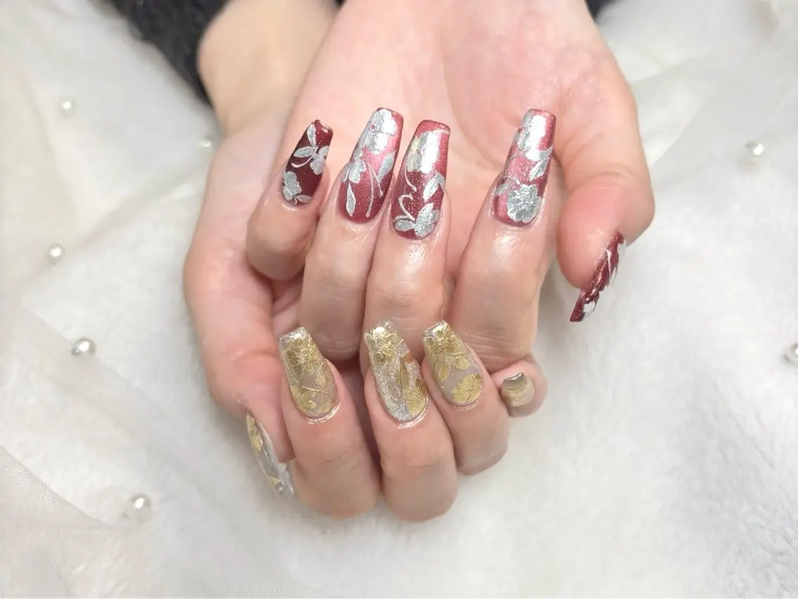 ネイル アートネイル ハンドネイル ハンドケア R1🎀Nail💕 池袋東口店のネイルデザイン