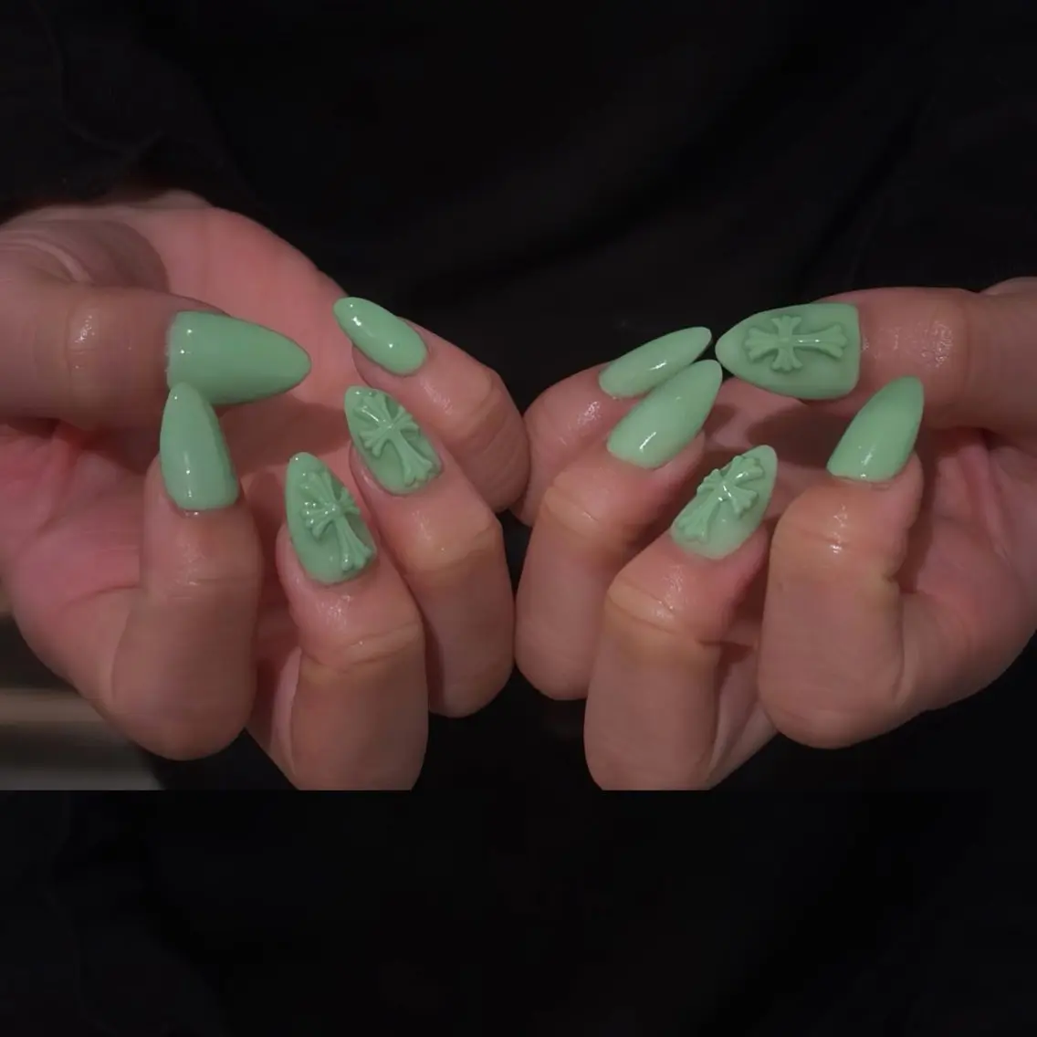 ネイル ハンドネイル 🐬Cxxu° Nail✝️のネイルデザイン