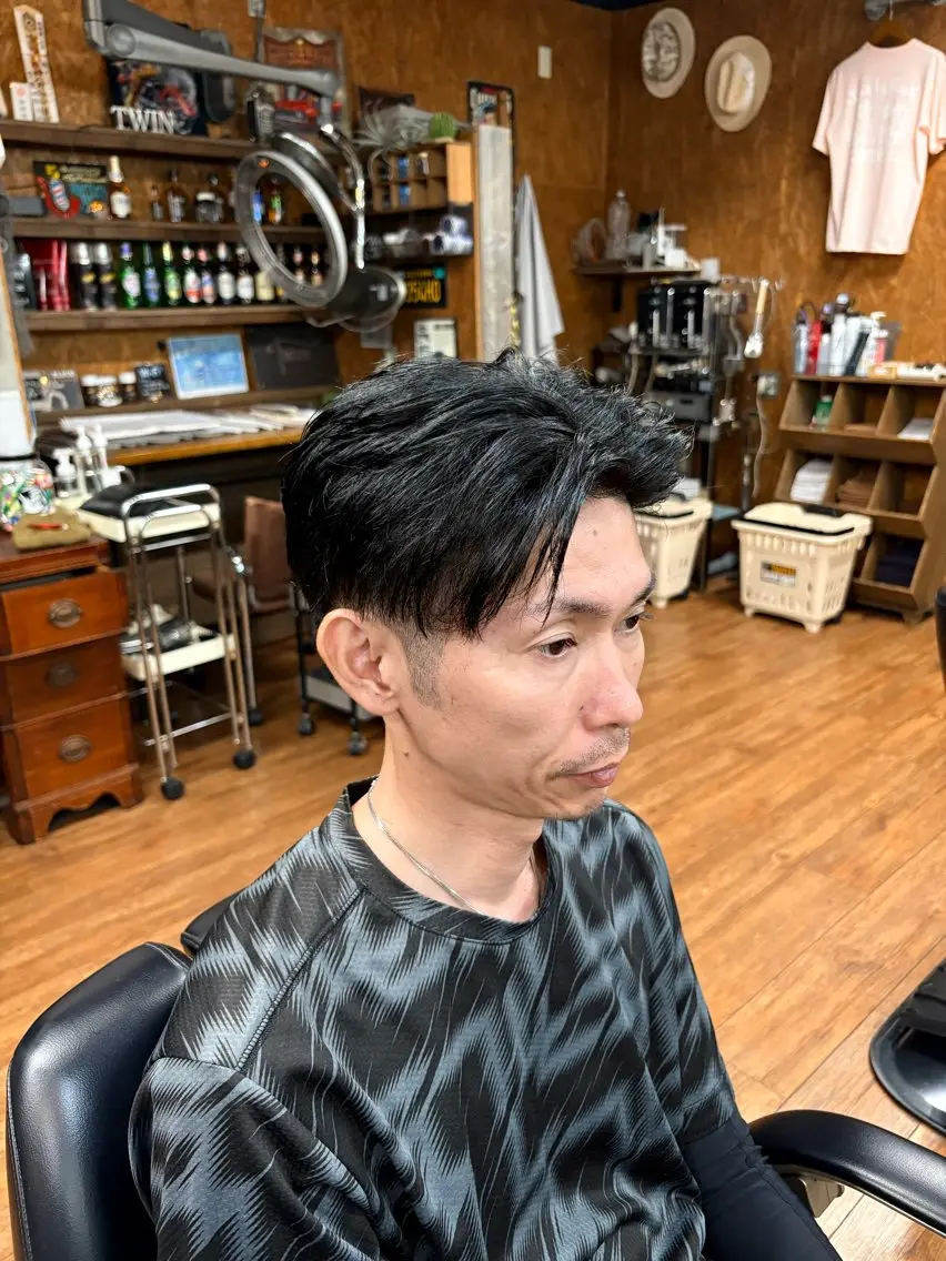 ショート カラー メンズ ショートヘア ヤマシタマサキ /メンズカットのヘアスタイル