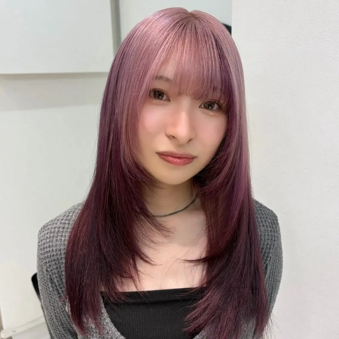 カラー ヘアカラー トリートメント 🫧似合わせデザイン 🫧MIKU🪼のヘアスタイル
