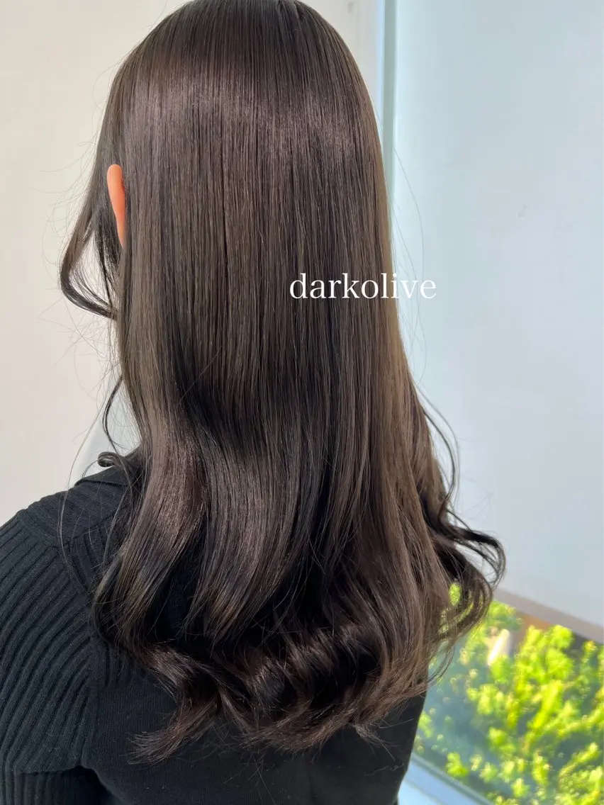 ロング カラー 髪質改善 ヘアカラー サエ💎横浜 カラーモデル募集中のヘアスタイル