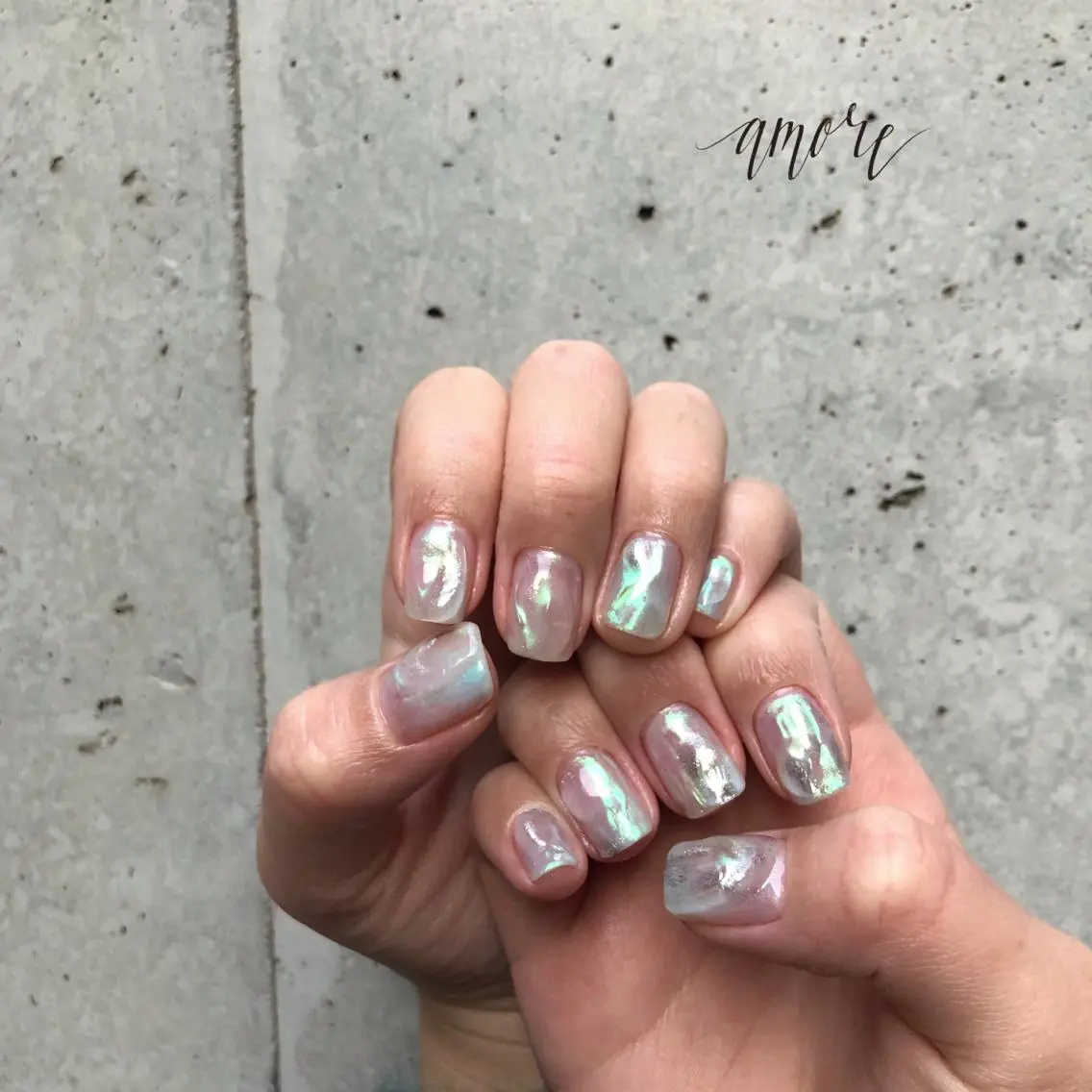 ネイル アートネイル ジェルネイル ミラーネイル ニュアンスネイル You kyehwaのネイルデザイン