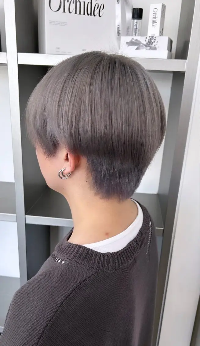 ミディアム カラー ヘアアレンジ ヘアカラー 🎀ブリーチ×艶髪 🎀 ♡さや♡のヘアスタイル
