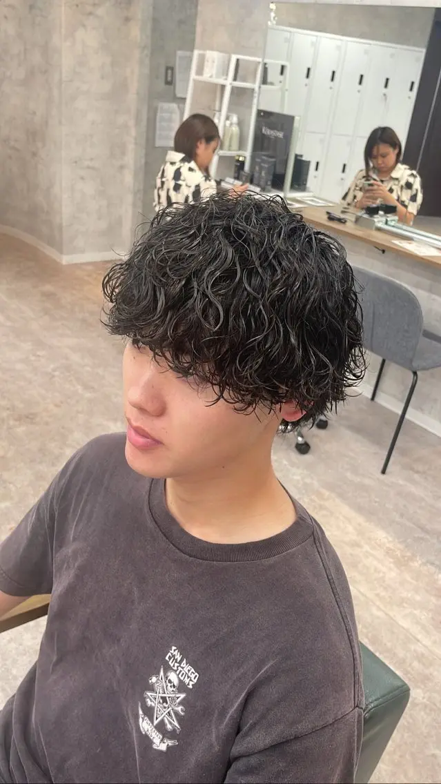 パーマ メンズ limit🦄店長 髪質改善KOUHEIのヘアスタイル