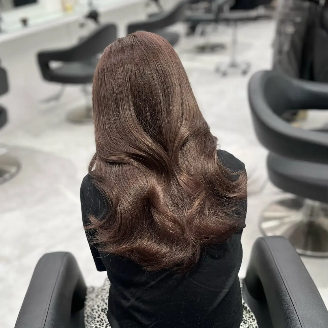 ロング カラー パーマ ヘアアレンジ メンズ ヘアカラー トリートメント ♡ 𝐑𝐈𝐎♡のヘアスタイル